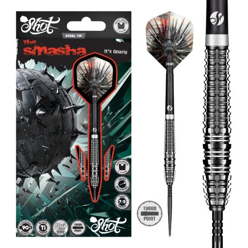 3er Set Steeldarts Shot Gnarly Smasha TP