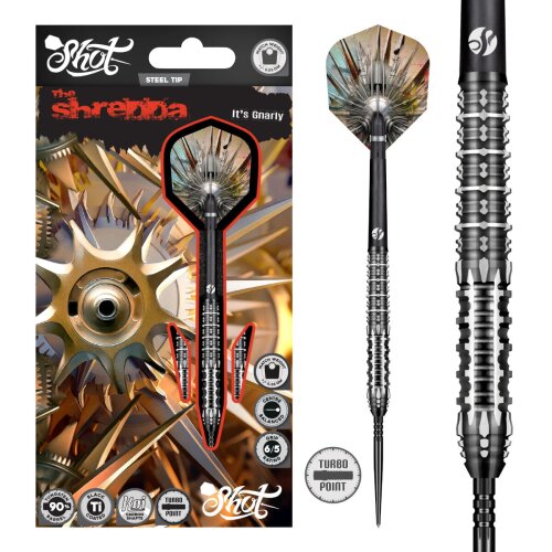 3er Set Steeldarts Shot Gnarly Shredda TP