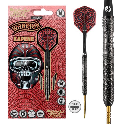 Shot Warrior Kapene TP Steeldarts 3er Set