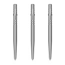 3x Shot Turbo Points Silver 40mm