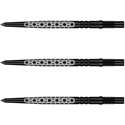3x Shot Turbo Points Goth Black 35mm