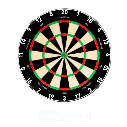 Dartboard Precise180 Endorphine Classic White