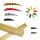 12er Pfeilbauset für Holzpfeile 11/32 Fichte 4" Federn