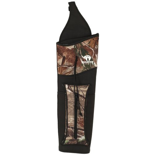 Rückenköcher Bearpaw Adventure Big schwarz / camo linkshand