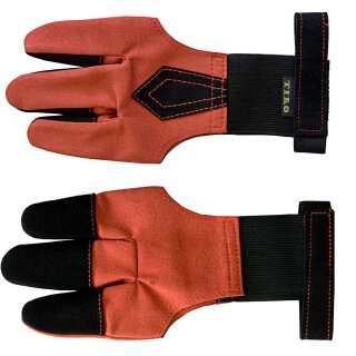 Schießhandschuh Tiro Premium Deluxe rot S