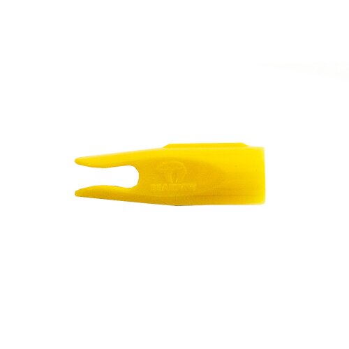 Bearpaw Traditional Nock für 5/16 Holzpfeile Gelb
