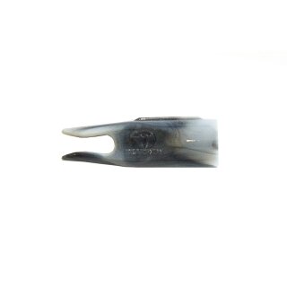 Bearpaw Traditional Nock für 5/16 Holzpfeile Barred Grau