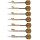 3er Set Steeldarts Harrows Club Brass 24 g R