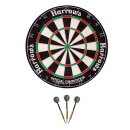 Set Dartboard Harrows Official Competition Bristle...