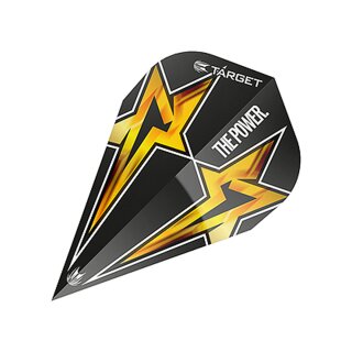 Dart Flights Target Power Star Black Vapor G3