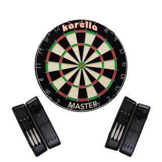 Dartboard Karella Bristle Dartboard Master Set