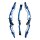 Mittelteil Kinetic Halo 25" ILF für Linkshänder Blue Silver