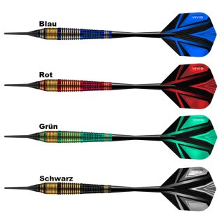 3er Set Softdarts Harrows Vivid Brass