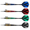 3er Set Softdarts Harrows Vivid Brass Red