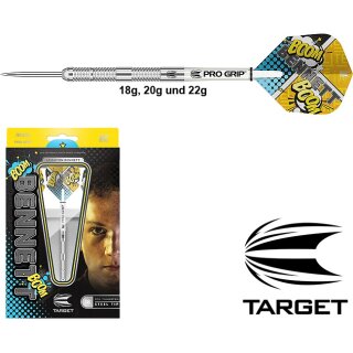 3er Set Steeldarts Target Leighton Bennett Gen 1