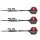 3er Set Steeldarts Red Dragon Lethal Magic