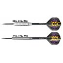 3er Set Steeldarts Winmau Foxfire