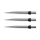 3x Red Dragon Dart Points Trident silver/black 366