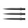 3x Red Dragon Dart Points Trident Black 396