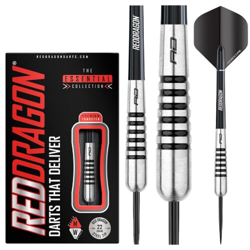 3er Set Steeldarts Red Dragon Flightmasters Torpedo