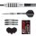 3er Set Steeldarts Red Dragon Flightmasters Swingfire 2