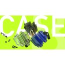 8 Flight Case Clear Black Boxed