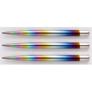 3x Winmau Dart Steelpoints Rainbow 8378