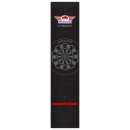 Dartmatte Bulls Carpet Dartmat 300x65cm Black & Red