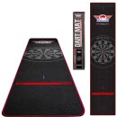 Dartmatte Bulls Carpet Dartmat 300x65cm Black & Black