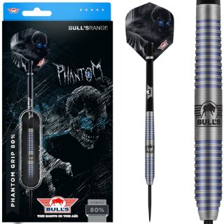 3er Set Steeldarts Bulls Phantom Grip 80%