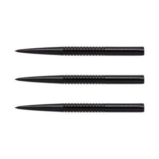 3x Winmau Black Ringed Points 8371B