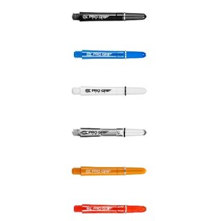 Dartschaft Target Pro Grip Spin Short blau