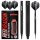 3er Set Softdarts Red Dragon Razor Edge Black