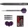 3er Set Steeldarts Red Dragon Razor Edge Black 28 g
