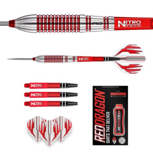 3er Set Steeldarts Red Dragon Reflex 26 g