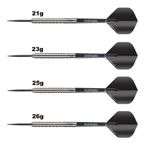 3er Set Steeldarts Red Dragon Rebel 25 g
