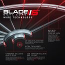 Dartboard Winmau Blade 6 Dual Core Professional Level Bristleboard