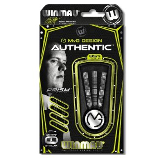 3er Set Steeldarts Winmau MvG Authentic 22 g