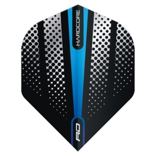 Dart Flights Red Dragon Hardcore Radical Flash blau - 6510