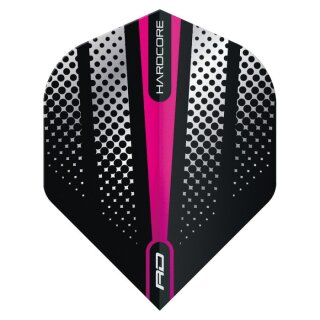 Dart Flights Red Dragon Hardcore Radical Flash pink - 6511