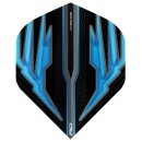 Dart Flights Red Dragon Hardcore Radical ZZ schwarz-blau...