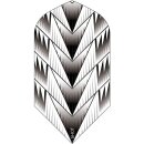 Dart Flights Shot Slim Tribal Weapon weiß SF6544