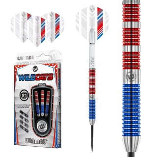 3er Set Steeldarts Winmau Wildcats