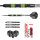 3er Set Steeldarts Red Dragon Freestyle Version 2 22 g