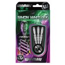 3er Set Steeldarts Winmau Simon Whitlock silver 24 g