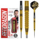3er Set Steeldarts Red Dragon Jonny Clayton Gold