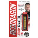 3er Set Steeldarts Red Dragon Jonny Clayton Gold