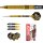 3er Set Steeldarts Red Dragon Jonny Clayton Gold