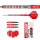 3er Set Steeldarts Red Dragon Richie Burnett