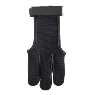 Schießhandschuh Beier Black Baumwolle und Leder L